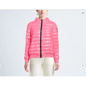 HERNO Pink Puffer Jacket